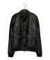 BALENCIAGA（バレンシアガ）の古着「A2レザージャケット」｜ブラック