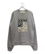 LOEWEロエベ）の古着「アナグラム スウェットシャツ」｜グレー