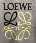中古・古着 LOEWE (ロエベ) アナグラム スウェットシャツ グレー サイズ:Ｓ：49800円