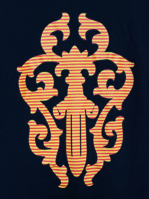 CHROME HEARTS（クロムハーツ）CHROME HEARTS (クロムハーツ) バックプリントポケットTシャツ ブラック サイズ:Mの古着・服飾アイテム