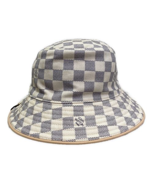 LOUIS VUITTON（ルイ ヴィトン）LOUIS VUITTON (ルイ ヴィトン) ダミエ・バケットハット ライトグレー サイズ:Sの古着・服飾アイテム