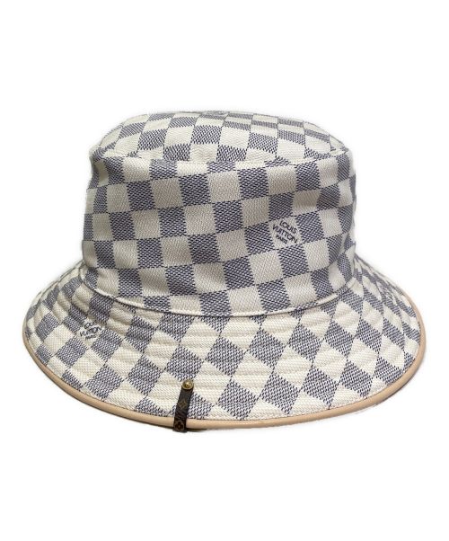 LOUIS VUITTON（ルイ ヴィトン）LOUIS VUITTON (ルイ ヴィトン) ダミエ・バケットハット ライトグレー サイズ:Sの古着・服飾アイテム