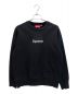 SUPREME（シュプリーム）の古着「ボックスロゴスウェット」｜ブラック