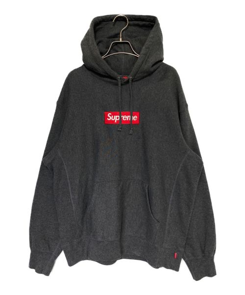 SUPREME（シュプリーム）SUPREME (シュプリーム) Box Logo Hooded Sweatshirt グレー サイズ:SIZE Mの古着・服飾アイテム