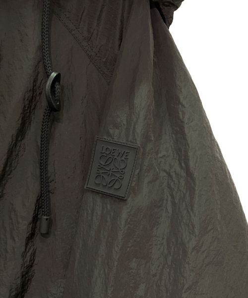 LOEWE（ロエベ）LOEWE (ロエベ) フーデッド テクスチャーナイロン ブラック サイズ:44の古着・服飾アイテム