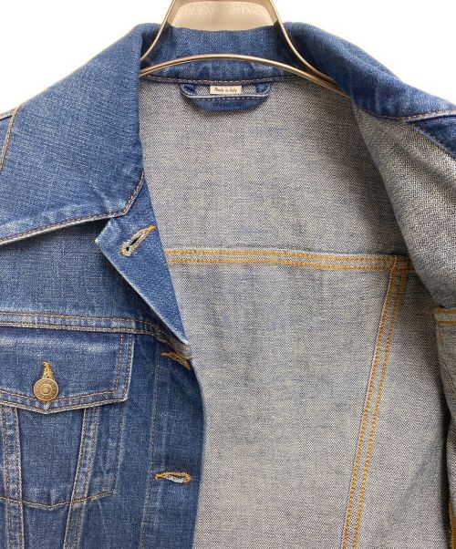 GUCCI（グッチ）GUCCI (グッチ) ショートデニムジャケット インディゴ サイズ:36の古着・服飾アイテム