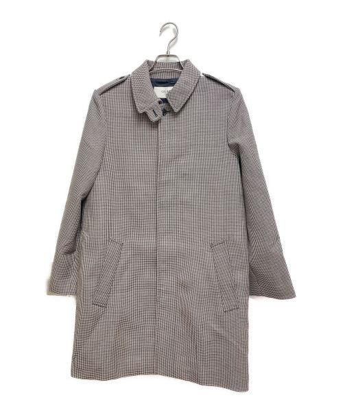 CELINE（セリーヌ）CELINE (セリーヌ) ハウンドトゥースコート グレー サイズ:40の古着・服飾アイテム