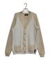 FENDI（フェンディ）の古着「Two Tone Cardigan」｜ベージュ