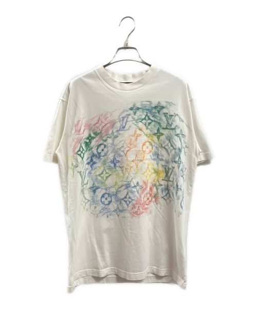 LOUIS VUITTON（ルイ ヴィトン）LOUIS VUITTON (ルイ ヴィトン) パステル モノグラム 半袖Tシャツ ホワイト サイズ:Mの古着・服飾アイテム