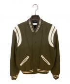 Saint Laurent Parisサンローランパリ）の古着「teddy jacket」｜オリーブ