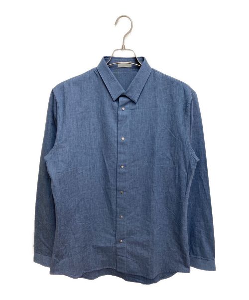 Christian Dior（クリスチャン ディオール）Christian Dior (クリスチャン ディオール) シャンブレーシャツ インディゴ サイズ:41の古着・服飾アイテム