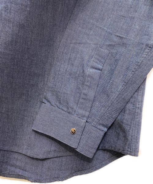 Christian Dior（クリスチャン ディオール）Christian Dior (クリスチャン ディオール) シャンブレーシャツ インディゴ サイズ:41の古着・服飾アイテム