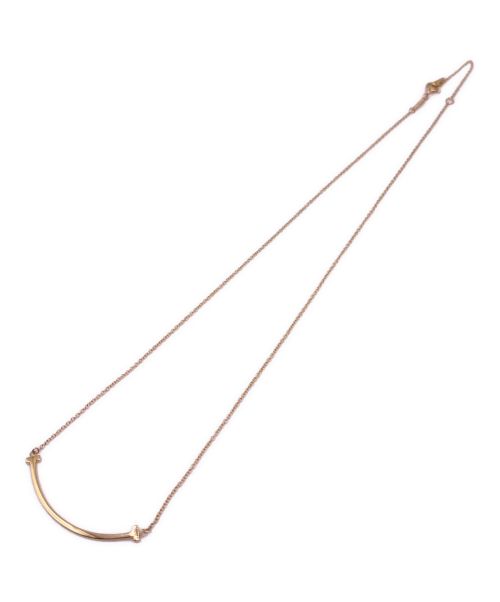 TIFFANY & Co.（ティファニー）TIFFANY & Co. (ティファニー) Tスマイルネックレス サイズ:スモールの古着・服飾アイテム