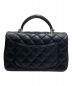 CHANEL (シャネル) トップハンドルミニマトラッセ ブラック サイズ:20：868000円