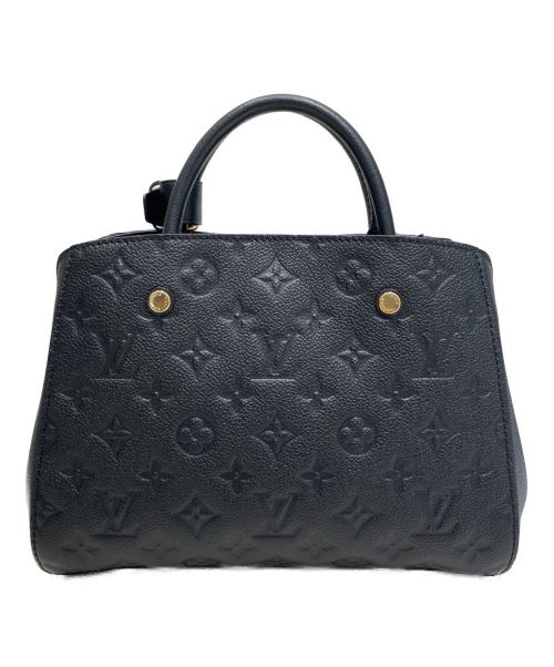 LOUIS VUITTON（ルイ ヴィトン）LOUIS VUITTON (ルイ ヴィトン) モンテーニュMM ブラック サイズ:MMの古着・服飾アイテム