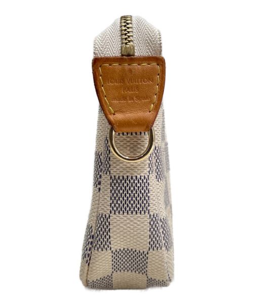 LOUIS VUITTON（ルイ ヴィトン）LOUIS VUITTON (ルイ ヴィトン) ポシェット・アクセソワール/ポーチ ホワイト×グレーの古着・服飾アイテム