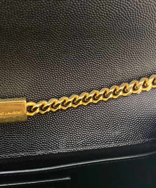 Saint Laurent Paris（サンローランパリ）Saint Laurent Paris (サンローランパリ) ケイトチェーンショルダーバッグ ブラック サイズ:ミディアムの古着・服飾アイテム