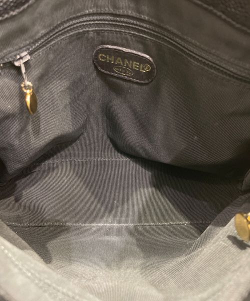 CHANEL（シャネル）CHANEL (シャネル) マトラッセチェーンショルダーバッグ ブラックの古着・服飾アイテム