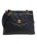 CHANEL（シャネル）の古着「マトラッセチェーンショルダーバッグ」｜ブラック