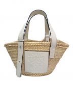 LOEWEロエベ）の古着「バスケットバッグ スモール」｜ナチュラル×ホワイト