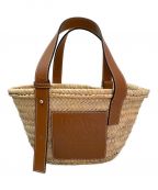 LOEWEロエベ）の古着「バスケットバッグ スモール」｜ベージュ×タン