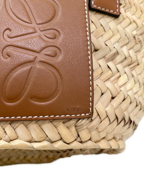 LOEWE（ロエベ）LOEWE (ロエベ) バスケットバッグ スモール ベージュ×タン サイズ:スモールの古着・服飾アイテム