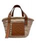 LOEWE（ロエベ）の古着「バスケットバッグ スモール」｜ナチュラル×タン