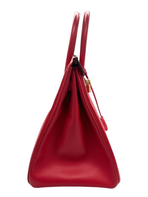 HERMES（エルメス）HERMES (エルメス) バーキン 35/ゴールド金具/ヴォーエプソン/ローズ系/□R刻印 ローズ×ゴールド金具 サイズ:35の古着・服飾アイテム