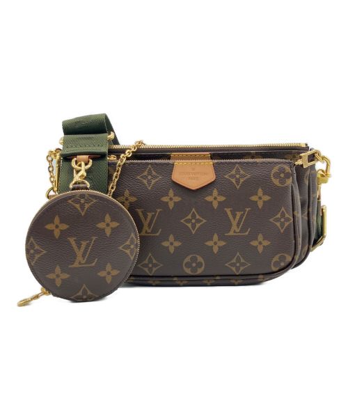 LOUIS VUITTON（ルイ ヴィトン）LOUIS VUITTON (ルイ ヴィトン) ミュルティポシェットアクセソワール/ショルダーポーチ ブラウン サイズ:-の古着・服飾アイテム