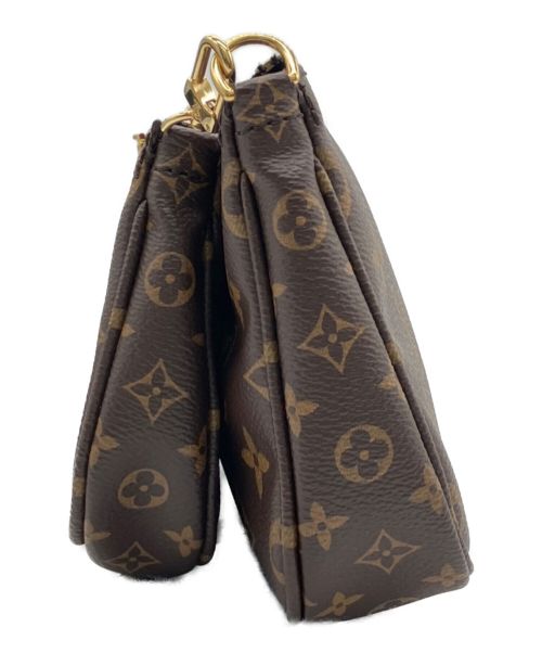 LOUIS VUITTON（ルイ ヴィトン）LOUIS VUITTON (ルイ ヴィトン) ミュルティポシェットアクセソワール/ショルダーポーチ ブラウン サイズ:-の古着・服飾アイテム