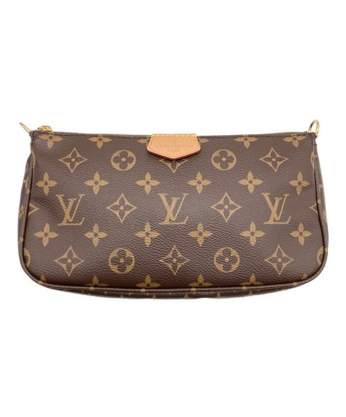LOUIS VUITTON（ルイ ヴィトン）LOUIS VUITTON (ルイ ヴィトン) ミュルティポシェットアクセソワール/ショルダーポーチ ブラウン サイズ:-の古着・服飾アイテム