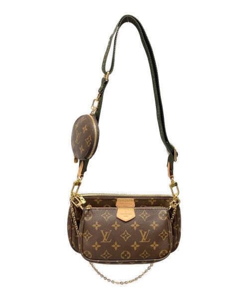 LOUIS VUITTON（ルイ ヴィトン）LOUIS VUITTON (ルイ ヴィトン) ミュルティポシェットアクセソワール/ショルダーポーチ ブラウン サイズ:-の古着・服飾アイテム