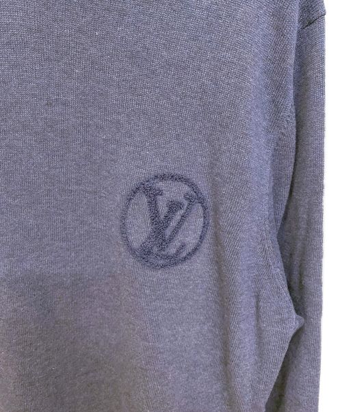 LOUIS VUITTON（ルイ ヴィトン）LOUIS VUITTON (ルイ ヴィトン) プルオーバーパーカー ネイビー サイズ:Lの古着・服飾アイテム