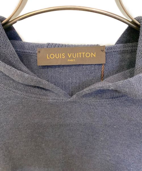 LOUIS VUITTON（ルイ ヴィトン）LOUIS VUITTON (ルイ ヴィトン) プルオーバーパーカー ネイビー サイズ:Lの古着・服飾アイテム