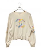 CHANELシャネル）の古着「カシミアニットセーター」｜アイボリー