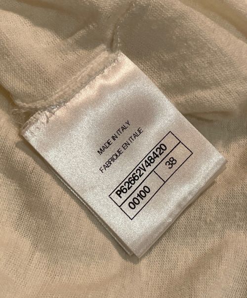 CHANEL（シャネル）CHANEL (シャネル) Clock short sleeve T-shirt ホワイト×ブラック サイズ:38の古着・服飾アイテム