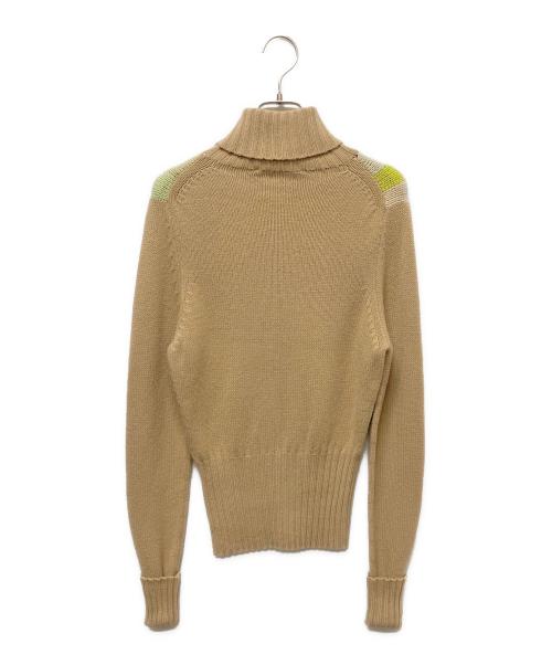 CHANEL（シャネル）CHANEL (シャネル) タートルネックニット ベージュ サイズ:38の古着・服飾アイテム