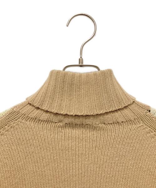CHANEL（シャネル）CHANEL (シャネル) タートルネックニット ベージュ サイズ:38の古着・服飾アイテム