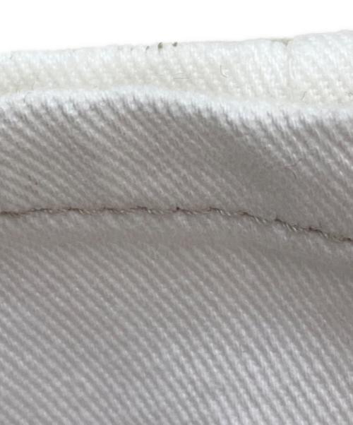 Maison Margiela（メゾンマルジェラ）Maison Margiela (メゾンマルジェラ) カットオフデニムパンツ ホワイト サイズ:38の古着・服飾アイテム