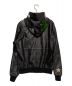 COACH (コーチ) A BATHING APE (アベイシングエイプ) LEATHER SHARK HOODIE JACKET ブラック サイズ:SIZE M：118000円