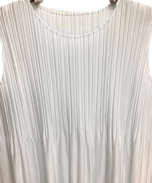 PLEATS PLEASE（プリーツプリーズ）PLEATS PLEASE (プリーツプリーズ) プリーツチュニック ライトブルー サイズ:3の古着・服飾アイテム