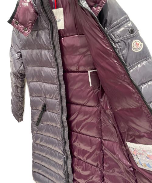 MONCLER（モンクレール）MONCLER (モンクレール) MOKA/ダウンジャケット グレー×パープル サイズ:00の古着・服飾アイテム