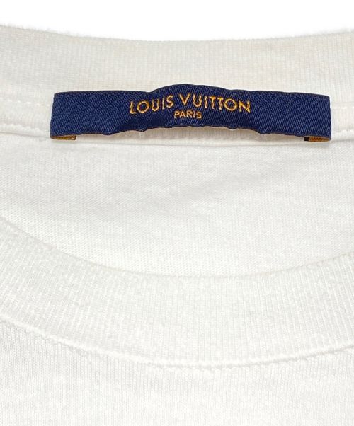 LOUIS VUITTON（ルイ ヴィトン）LOUIS VUITTON (ルイ ヴィトン) 刺繍ロゴTシャツ ホワイト サイズ:XSの古着・服飾アイテム