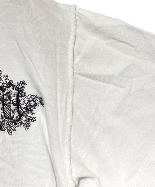 LOUIS VUITTON（ルイ ヴィトン）LOUIS VUITTON (ルイ ヴィトン) 刺繍ロゴTシャツ ホワイト サイズ:XSの古着・服飾アイテム