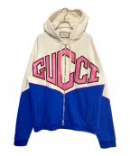 GUCCIグッチ）の古着「Hooded Sweatshirt」｜マルチカラー
