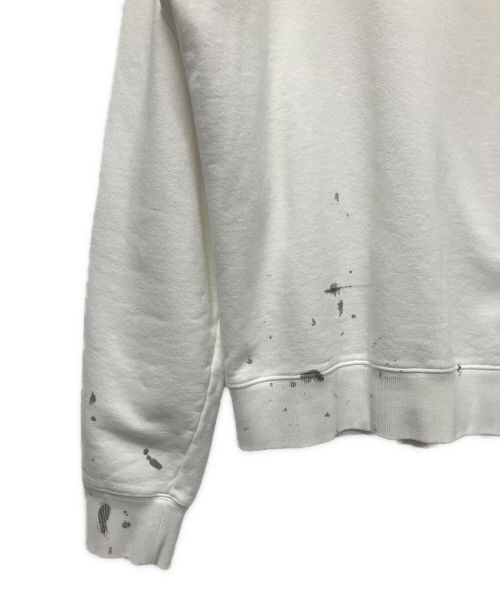 Dior（ディオール）Dior (ディオール) Travis Scott (トラヴィス スコット) Oversized Cactus Jack Dior Sweatshirt ホワイト×ブラウン サイズ:Mの古着・服飾アイテム