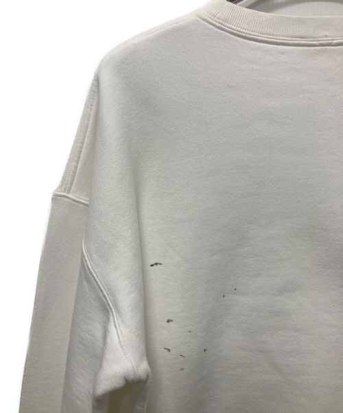 Dior（ディオール）Dior (ディオール) Travis Scott (トラヴィス スコット) Oversized Cactus Jack Dior Sweatshirt ホワイト×ブラウン サイズ:Mの古着・服飾アイテム