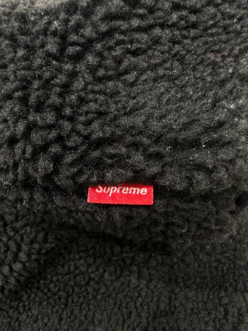 SUPREME（シュプリーム）SUPREME (シュプリーム) THE NORTH FACE (ザ ノース フェイス) S Logo Hooded Fleece Jacket ブラック サイズ:XLの古着・服飾アイテム