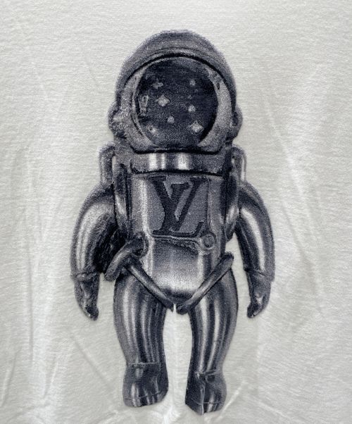 LOUIS VUITTON（ルイ ヴィトン）LOUIS VUITTON (ルイ ヴィトン) Jacquard Spaceman T-shirt ホワイト サイズ:Sの古着・服飾アイテム