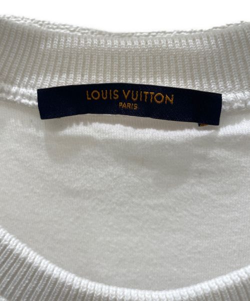 LOUIS VUITTON（ルイ ヴィトン）LOUIS VUITTON (ルイ ヴィトン) Jacquard Spaceman T-shirt ホワイト サイズ:Sの古着・服飾アイテム
